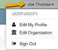 EDITING YOUR PROFILE: If you wish to edit your account