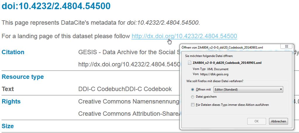 To programmatically access the rich metadata contained in the DDI-C file, we need direct