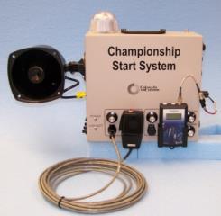 system with a cable. When the Starting Official starts the race with the electronic start system, the watches are started simultaneously. The Lane Timers stop them individually. 1.
