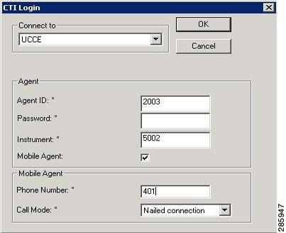 CTI OS Agent Desktop Note For more information about using CTI OS Agent Desktop to handle calls, see the CTI OS Agent Desktop User Guide for Cisco Unified ICM/Contact Center Enterprise at http://www.