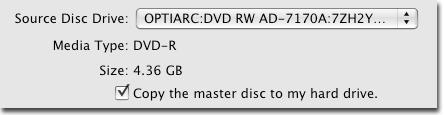 MICROBOARDS TECHNOLOGY, LLC PrintWrite for Mac Copy Disc The Copy Disc project is used to duplicate directly from a master disc in a drive on your Mac.