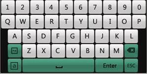 1.4 Input Method Description Figure 1. 6 Soft Keyboard Description of the buttons on the soft keyboard: Table 1.