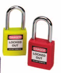 Aluminum Padlocks Lightweight aluminum body with hardened chrome-plated steel shackle Chrome-plated cylinder delivers enhanced corrosion resistance Two shackle sizes: 1 and 1 2, shackle diameter: 1 4