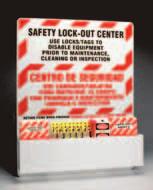 pole breaker lockout (BLO4) 1 1 1 2 Multiple lockout device (T220) 1 3-in-1 Electrical plug lockout (PLO23) 1 Small plug lockout (PLO21) LC251M Industrial