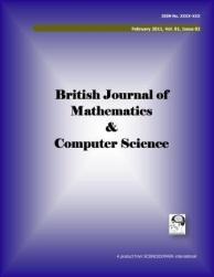 British Journal of Mathematics & Computer Science 9(6): 453-472, 2015, Article no.bjmcs.2015.217 ISSN: 2231-0851 SCIENCEDOMAIN international www.sciencedomain.