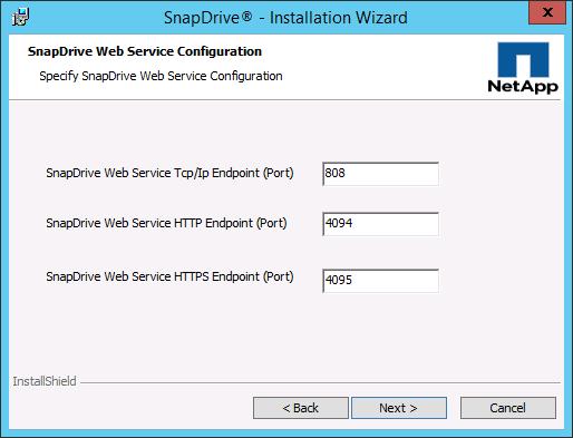 Without making any changes to the SnapDrive Web Service