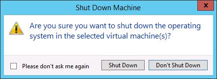 select Shut Down. 4.