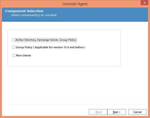 2. Here, you can select "With Agent" in "Auditing Method" section to switch to agent-based auditing, which installs an agent for Active Directory, Group Policy, and Exchange Server.