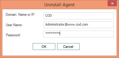 Figure 176: Agent is uninstalled 9. Click Finish to complete the process. 8.1.2.