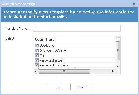 Figure 63: Notify Administrator Enter the email addresses of the recipients, who have to be notified about the list of users whose passwords are going to expire.