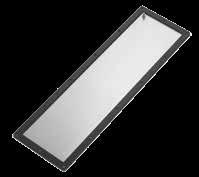 Shelves, Keyboard Trays and Gland Plates Gland Plates GLAND PLATES 12 GAUGE GLAND PLATE, TYPE 4 AND TYPE 12 Mild steel gland plates are constructed of 12 gauge steel and finished with ANSI 61 gray