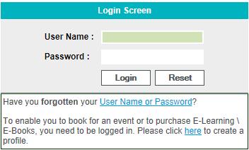 Can t remember Username and Password? 1. On the Login screen, click on the link Have you forgotten your User Name or Password. 2.