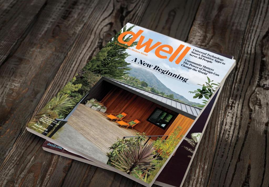 2018 Magazine Rate Dwell is published six times per year. Rates include both digital and print editions of the magazine. Rate Base: 250,000 All rates are net.