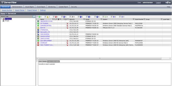 Monitoring ETERNUS DX systems with ServerView Operations Manager 1.2.