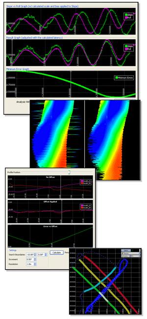 Calibration Made Easy A typical measure of hydrographic data accuracy is the repeatability of measurements under different circumstances.