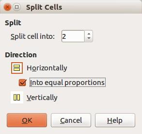 Area Style/Filling select the cells to be filled, then select the type of fill from the drop- down list: Invisible (no color), Color, Gradient, Hatching, or Bitmap.