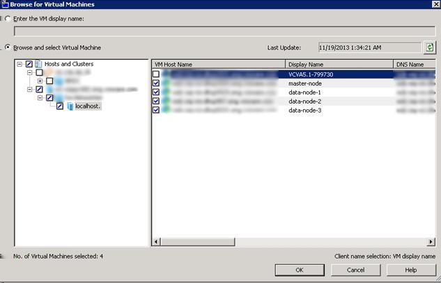 If you do not add the VMs in the correct order, you do not have to remove the VMs, because NetBackup
