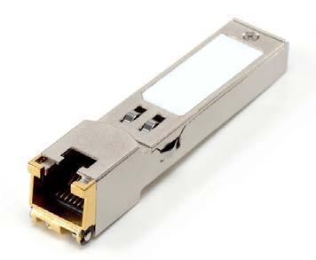 1000BASE-T SFP Transceiver Features Up to 1.