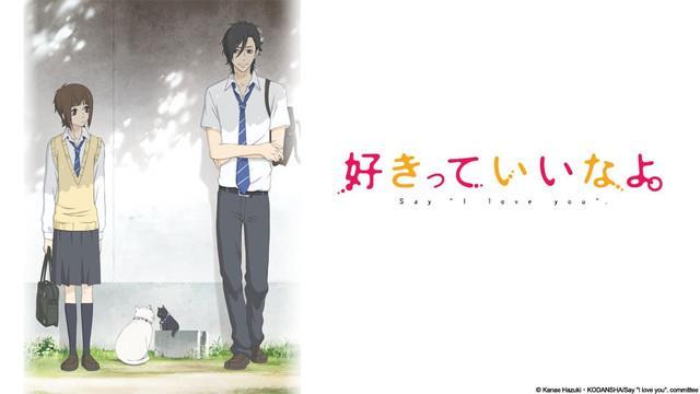 SAY I LOVE YOU Based on a very, very popular manga series Currently there is only 1