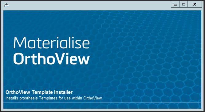 If you have a server based installation of OrthoView the templates only need to be installed once to the templates folder and they will automatically be available to all users.