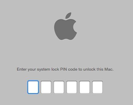 To unlock a Mac (if you have it in your possession), turn it on and type the unlock code when asked to enter the system lock PIN: The Mac will be unlocked and you can reinstall macos on it and enroll