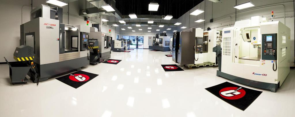 Machinery Showroom Facility 3,500 sq/ft Showroom with Machines under