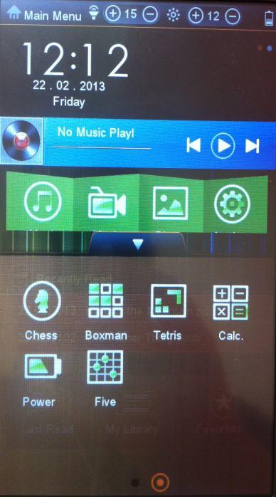 The second is the bottom MAIN MENU SLIDE PANEL as indicated below by the RED coloured dotted line below, when your finger is DRAGGED up and across the screen on the arrow tab icon.