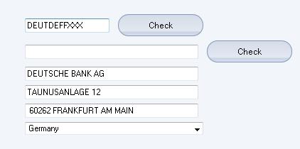Input field (57) BENEFICIARY