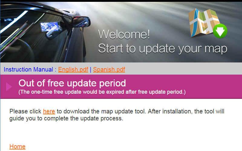 II. Out of free update period Step1.