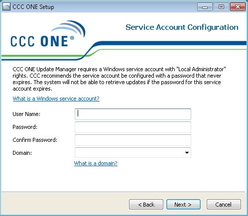 Step Four: Launch the CCC ONE Install Wizard, Continued Launching the CCC ONE Install Wizard, continued 8.