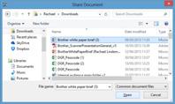 These sharing features are ideal when you do not need to make changes to the files during the meeting.