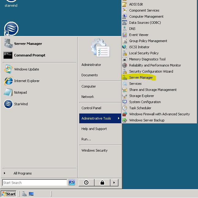 4 CREATING WINDOWS 2008 CLUSTER To create Win server 2008 cluster 4.
