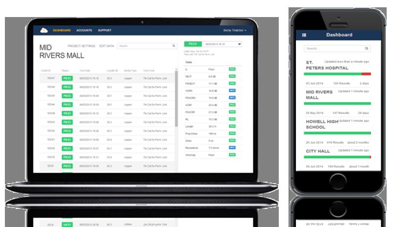 LinkWare Live LinkWare Live is a cloud-based service that lets you manage certification jobs anytime, anywhere, with anyone on any device.