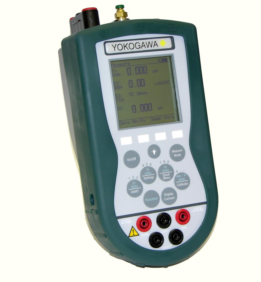 General Specifications Model YPC4000 Portable Modular Calibrator with HART Communications YPC4000 is a combination Calibrator / HART Communicator that reduces the time spent on field calibrations and