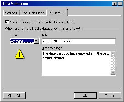 Use the Data > Validation menu option Choose the data type and apply any additional criteria;