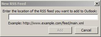 Usually this requires some form of client software programs to read an RSS Feed. With MS Outlook, you can set up to receive your RSS feeds via Outlook.