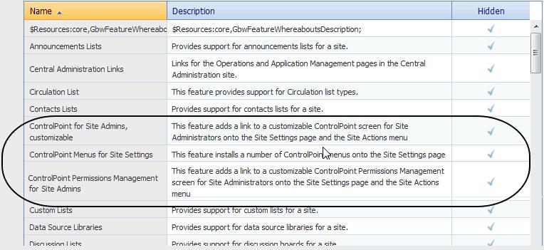 6 Permissions Management for Site Admins Click [Run Now]. Configuring Menus menus are stored as xml documents in the Menus document library.