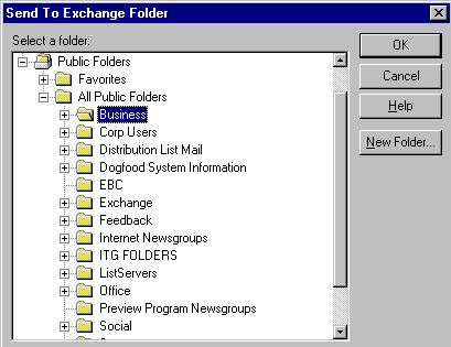box as shown in Figure 69. Select the folder you want to post the document into. After posting, other users can now collaborate on your document.