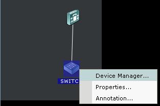 Step 3: Right click the switch icon in