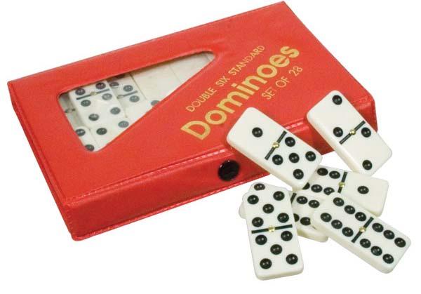 pair of dice with tactile dots.