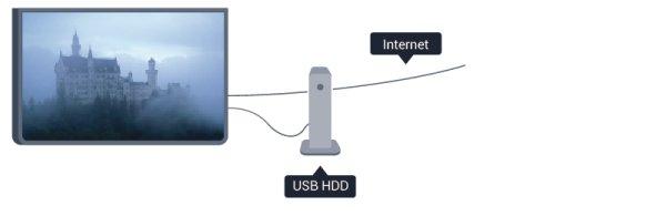 Komponentvideokaablil ja komposiitkaablil on sama helipistik. 4.10 USB-kõvaketas Mida sa vajad USB-kõvaketta ühendamisel saate telesaate seisata või salvestada.