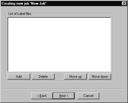 Select the Relay-mode job button as seen in (fig. 1). 2. Click Next. 3.