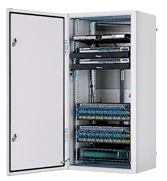 Industrial Network Distribution Solution (INDS) Rapidly deploy 19 rack mount switches in a zone architecture within plant environment Scalability Security Accommodates two distribution layer switches