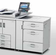 The RICOH Pro 907EX/1107EX/1357EX s strengths: Efficient job storage for on-demand printing