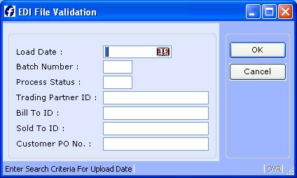 B2 - VALIDATION OPTION The validation option provides the ability of validating fields from the incoming transaction and determining the field values for standard Next Generation fields that w ill