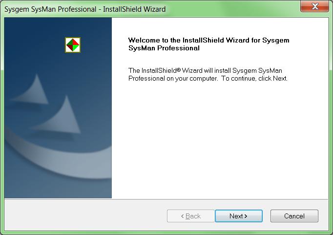 Example Installation Step 1: Installing the SysMan Authorization Server The SysMan Authorization Server is installed on a Windows server that is accessible from the workstations of the users who are