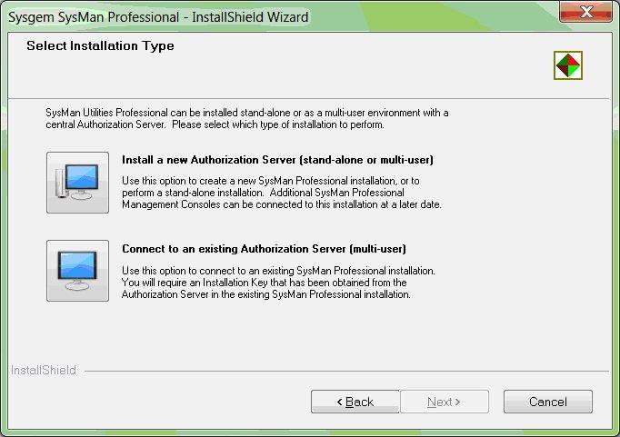 Step 3: Installing the SysMan Management Console The SysMan Management Console (GUI) software is typically installed on the workstation of administrators who will use the product.
