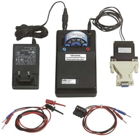 In online mode local communication is possible without affecting the analog output. The LCI adapter is used to connect the transmitter to the PC.