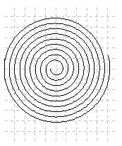 Spiral definition and eecution: To eecute a spiral, it is necessar to offset the definition of the end point b the difference of the starting radius value and the desired end radius value.