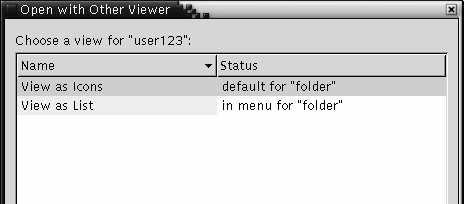 2. Select the view that you want to modify from the table in the dialog. 3. Click on the Modify button. A Modify dialog is displayed.